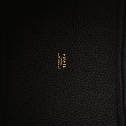 Hermes Taurillon Clemence Picotin Lock 18 PM Bleu Nuit 6 of 11
