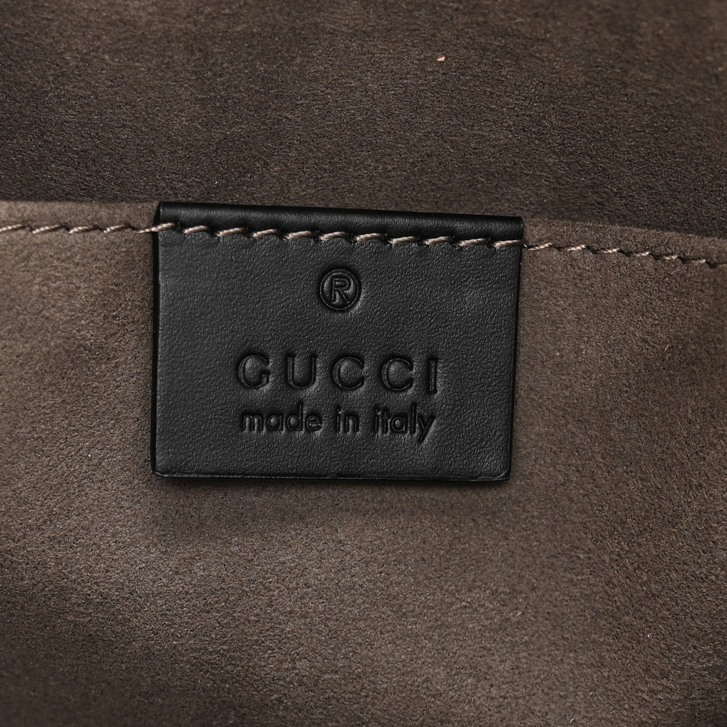 Gucci Guccissima Signature Web New Web Cosmetic Case Black 6 of 10