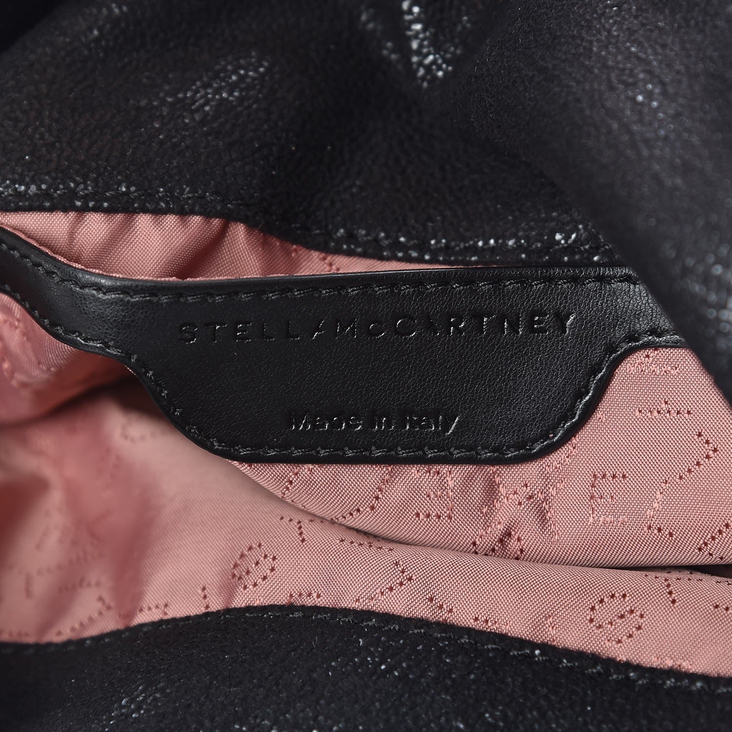 Stella McCartney Mini Falabella Fold Over Tote Black 6 of 7
