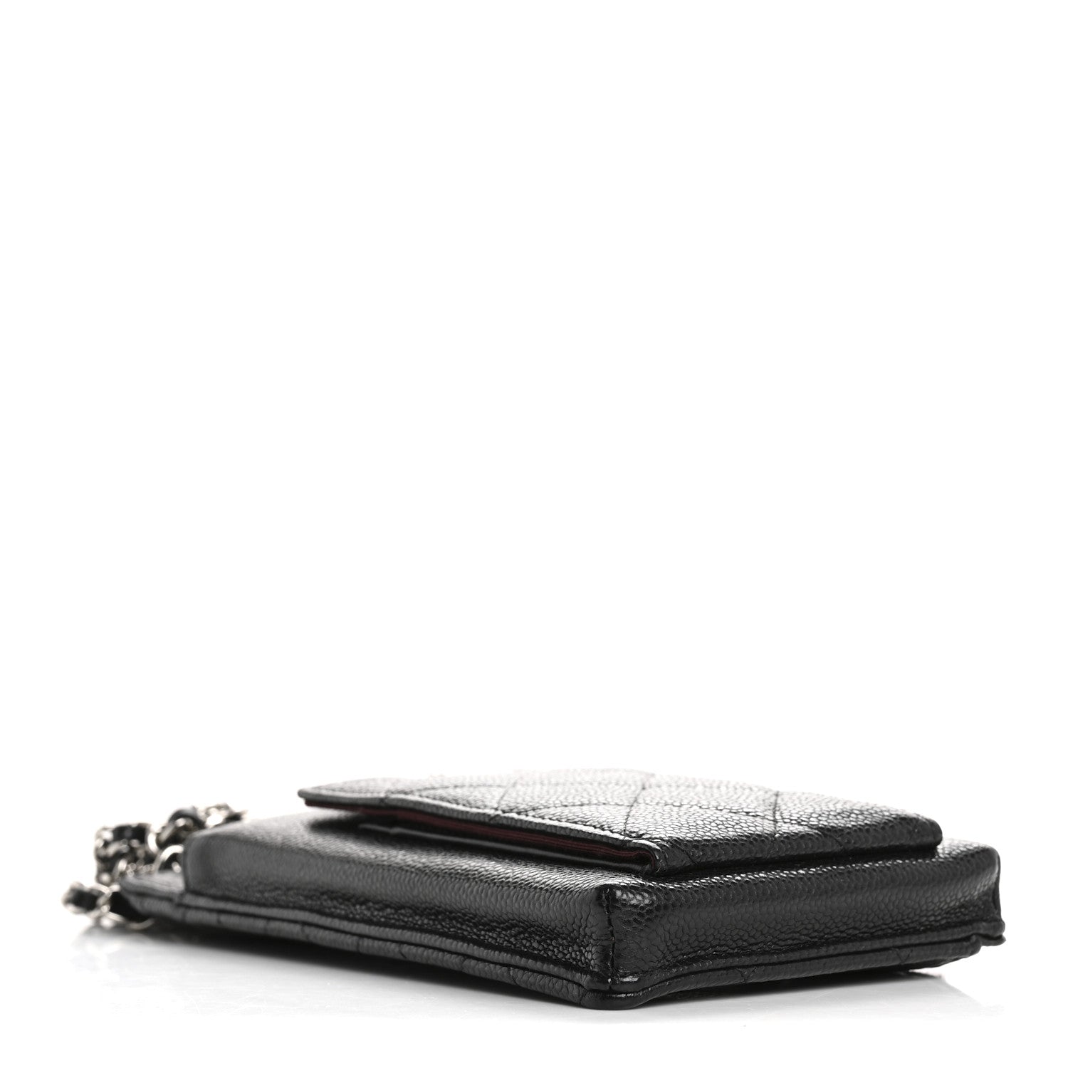 Chanel Caviar Quilted Zip Phone Case Black 4 of 14
