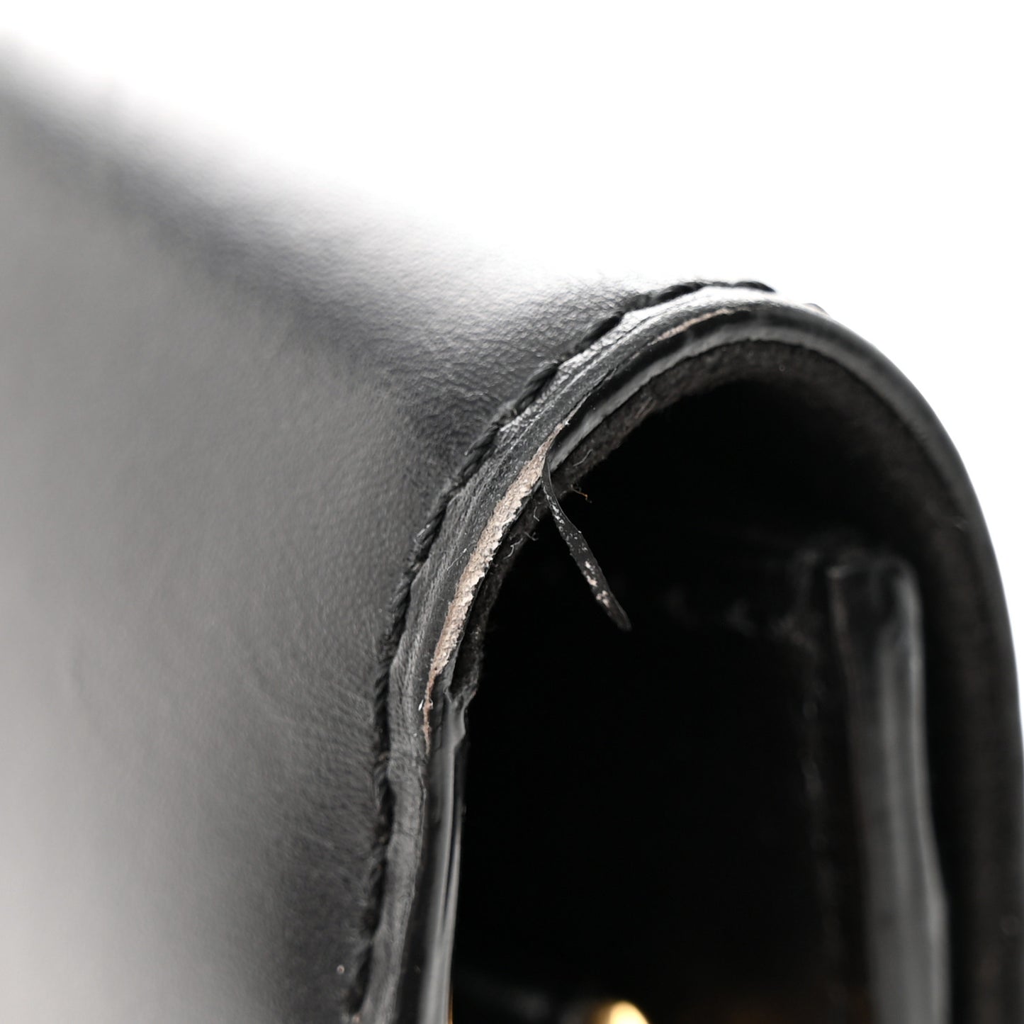 Calfskin Chain Louise MM Black