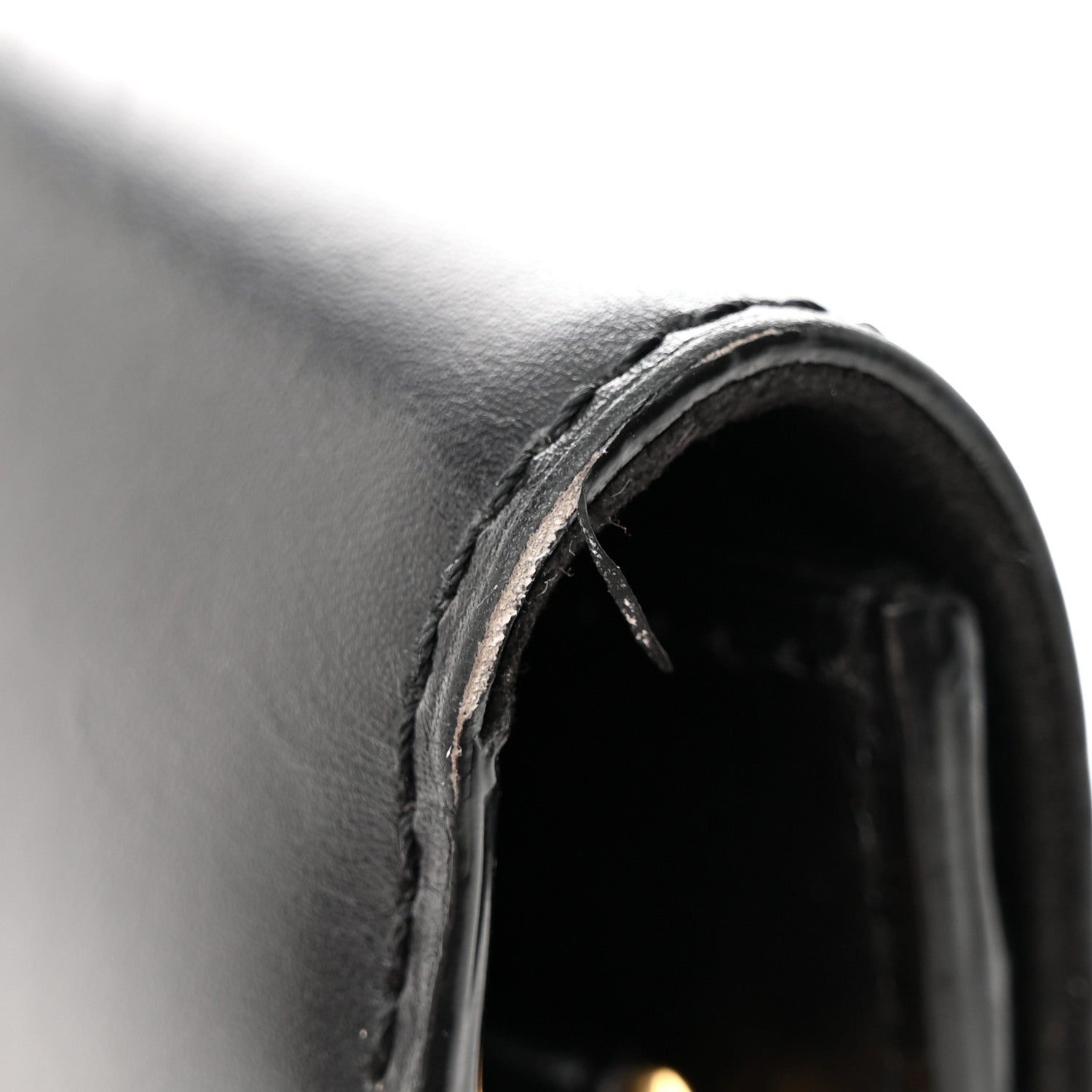 Louis Vuitton Calfskin Chain Louise MM Black 15 of 15