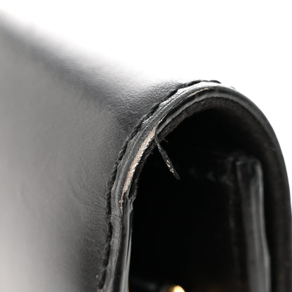 Louis Vuitton Calfskin Chain Louise MM Black 15 of 15