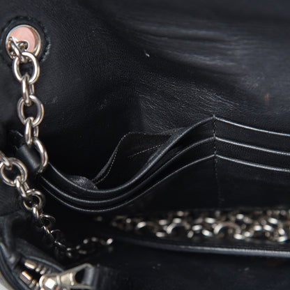 Balenciaga Pebbled Calfskin Everyday Chain Wallet Black 13 of 13