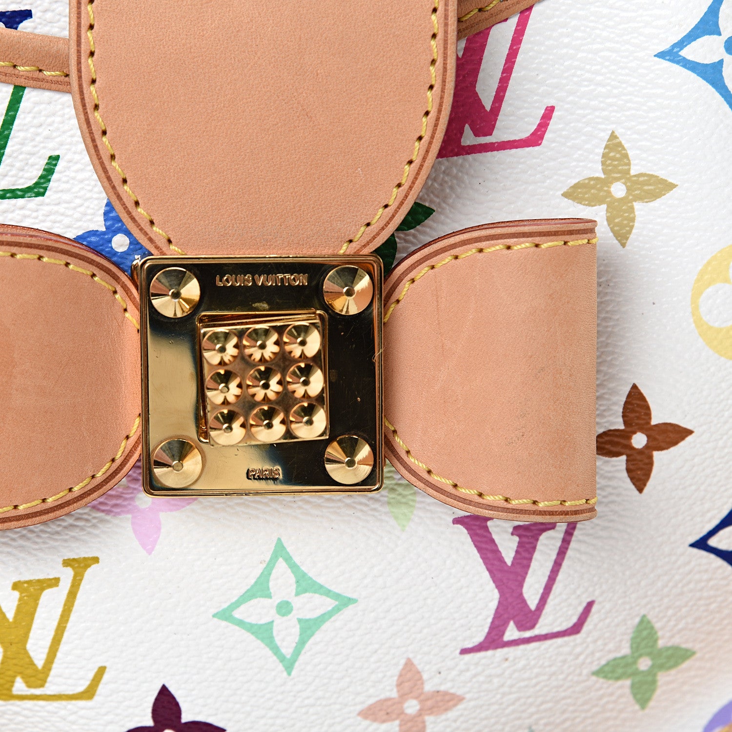 Louis Vuitton Monogram Multicolor Annie GM White 17 of 17