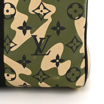 Louis Vuitton Monogram Camouflage Speedy 35 19 of 29