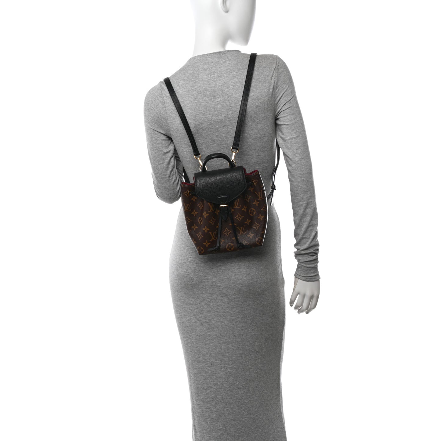 Monogram BB Montsouris NM Backpack Black