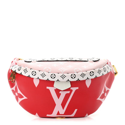 Louis Vuitton Monogram Giant Bumbag Rouge 1 of 9