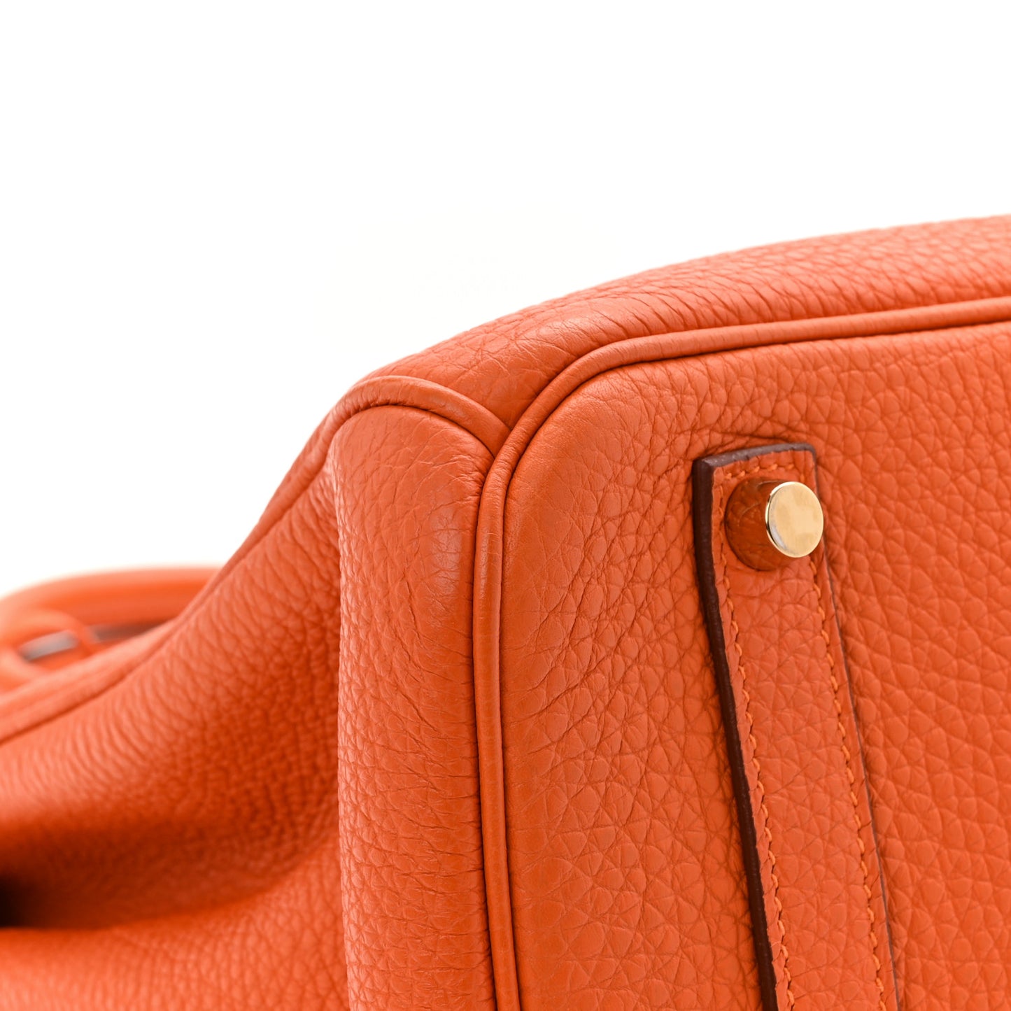 Togo Birkin 35 Orange