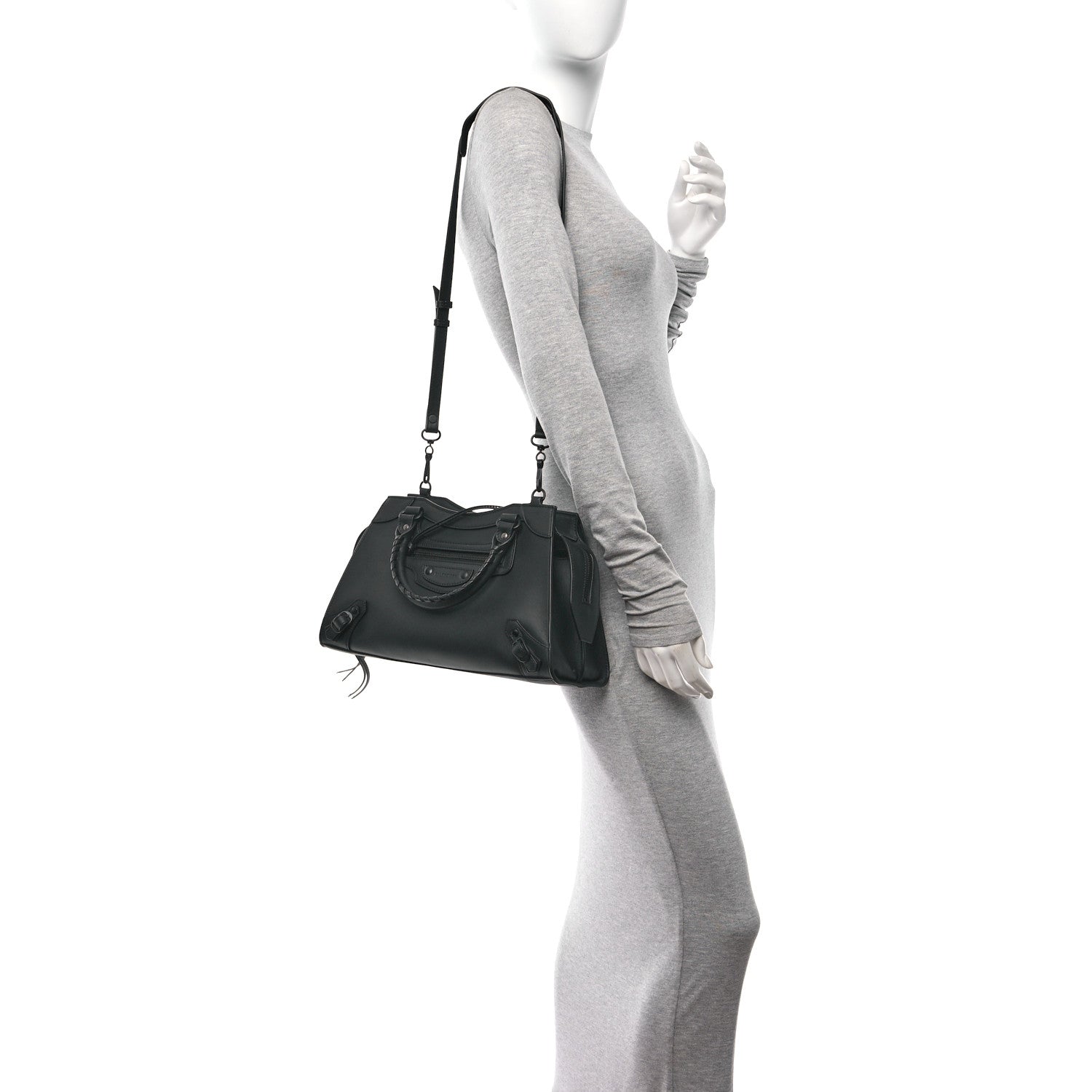 Balenciaga Smooth Calfskin Neo Classic Black Hardware S City Black 2 of 11