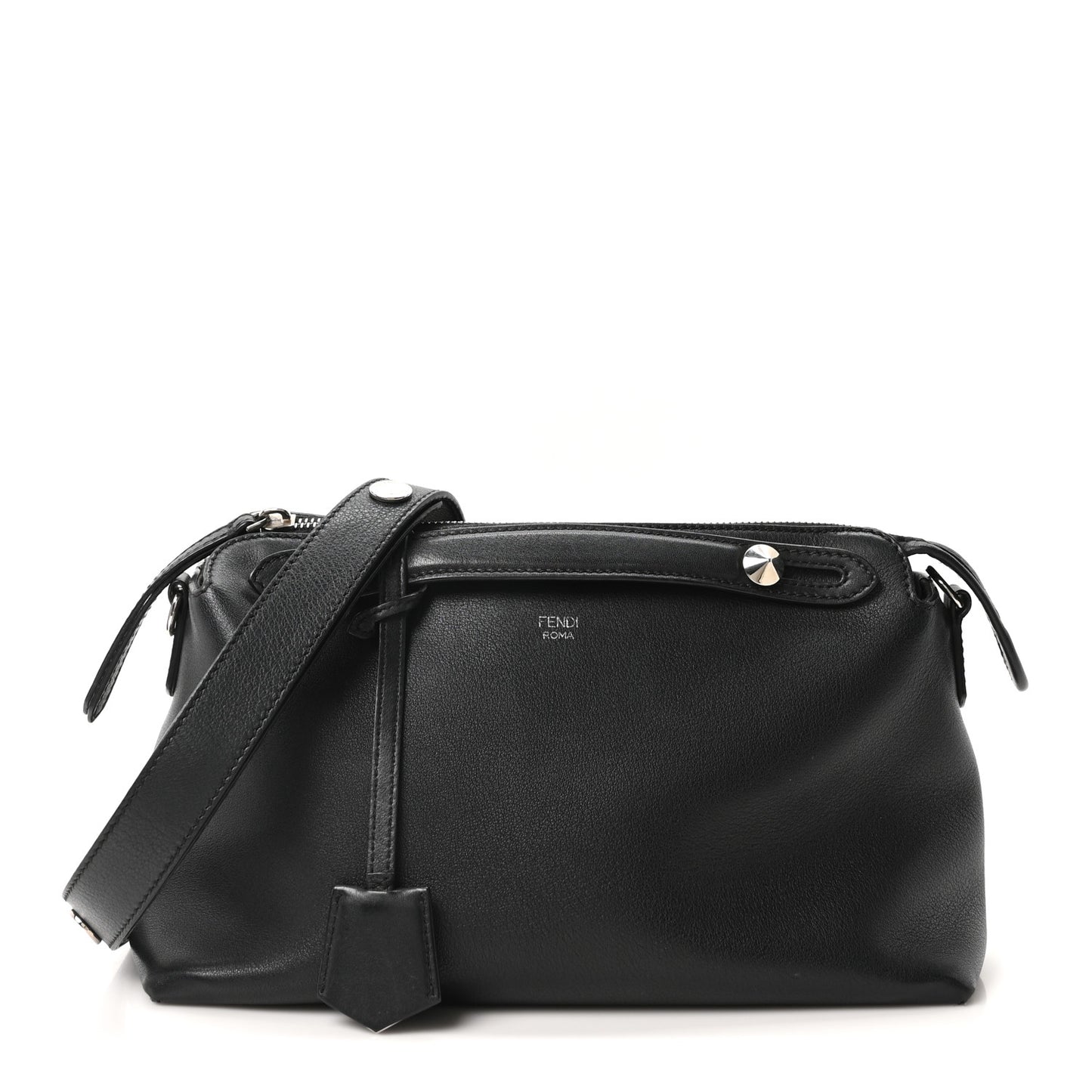 Vitello Dolce Medium By The Way Boston Bag Black