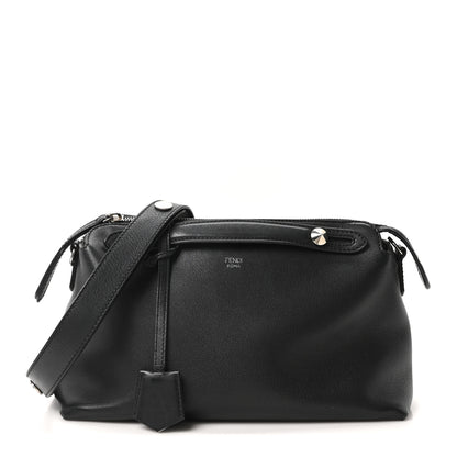 Fendi Vitello Dolce Medium By The Way Boston Bag Black 1 of 10