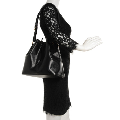Louis Vuitton Epi Petit Noe Black 2 of 7