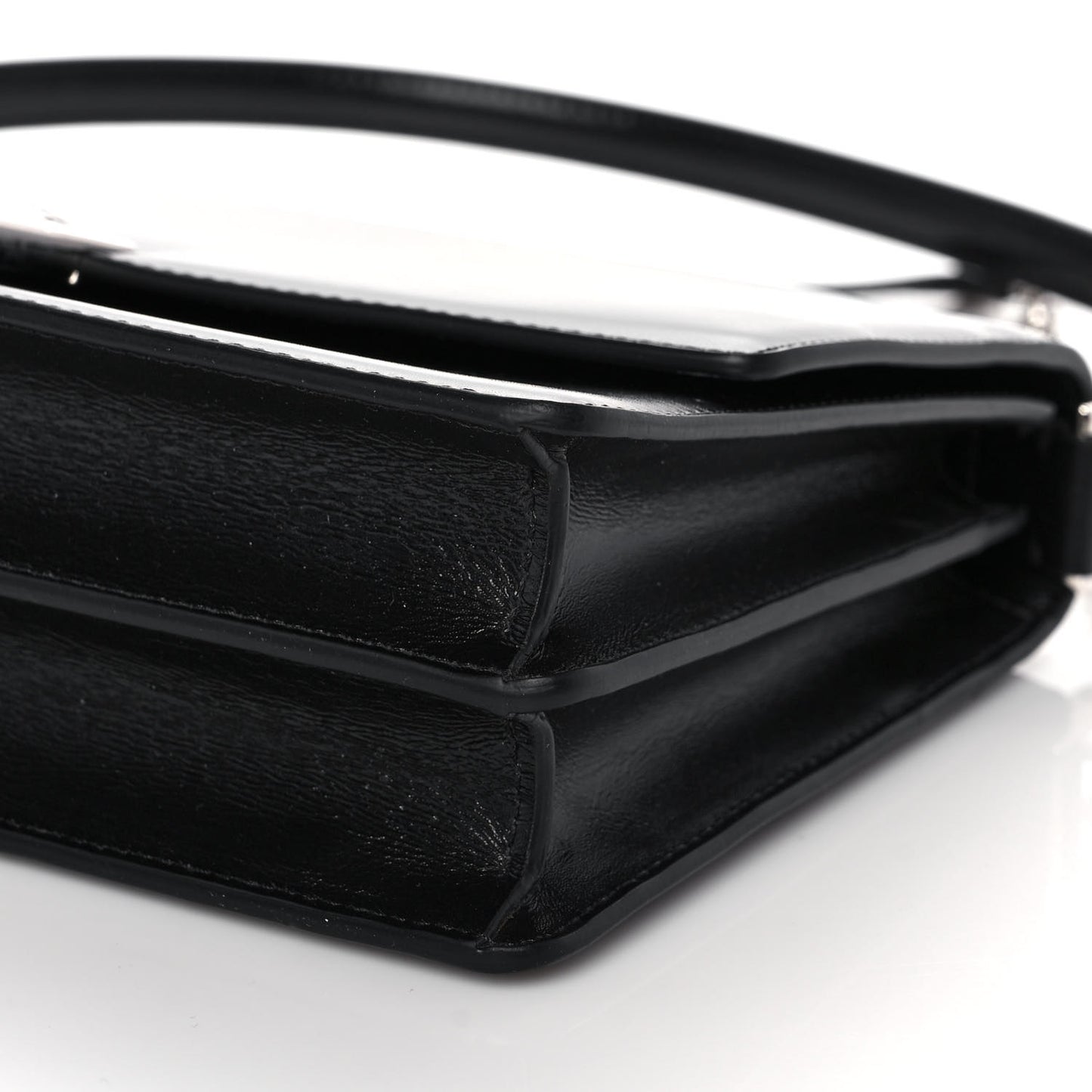 Calfskin Medium 4G Chain Shoulder Bag Black