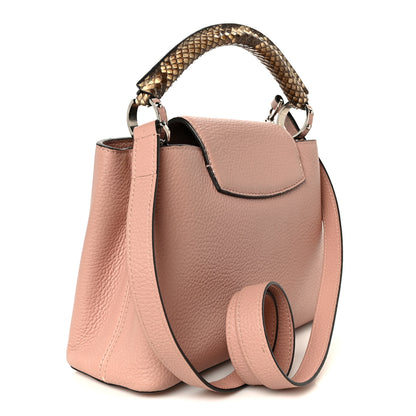 Louis Vuitton Taurillon Snakeskin Capucines BB 3 of 9