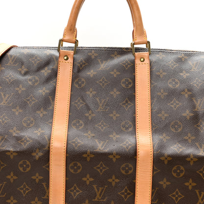 Louis Vuitton Monogram Keepall Bandouliere 55 7 of 10