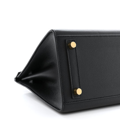 Hermes Epsom Birkin Sellier 25 Black 9 of 11