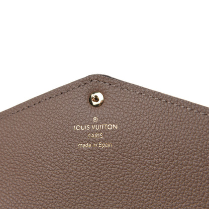 Louis Vuitton Empreinte Sarah Wallet NM Taupe Glace 6 of 8