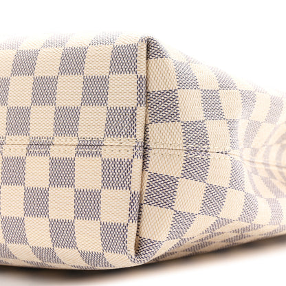 Louis Vuitton Damier Azur Graceful PM Rose Ballerine 10 of 11