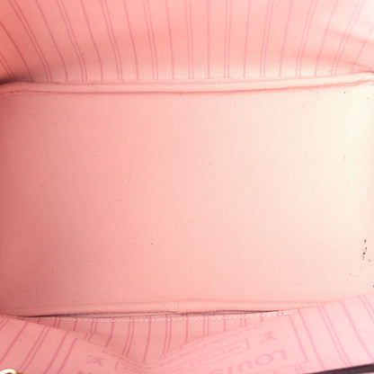 Louis Vuitton Damier Ebene Neo Neverfull MM Rose Ballerine 5 of 10