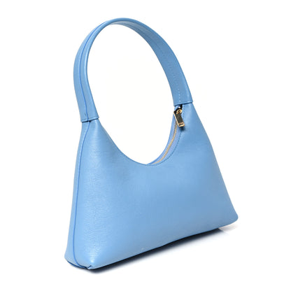 Mansur Gavriel Tumbled Calfskin Mini Candy Bag Lago 3 of 9