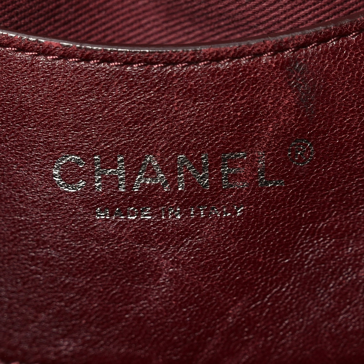 Chanel Patent Quilted Large Just Mademoiselle Bowling Bag Plum 6 of 13