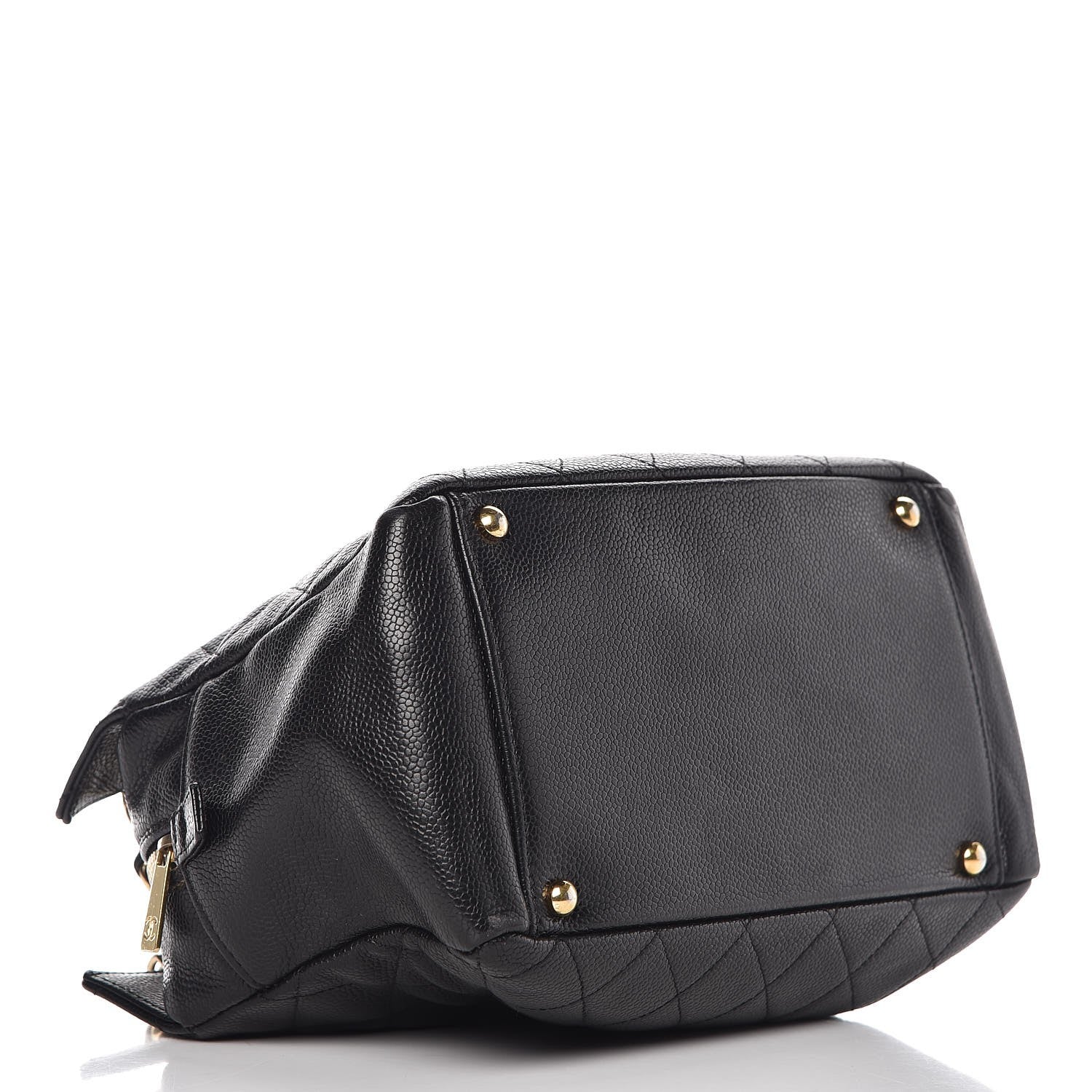 Chanel Caviar Quilted Petit Timeless Tote PTT Black 4 of 13