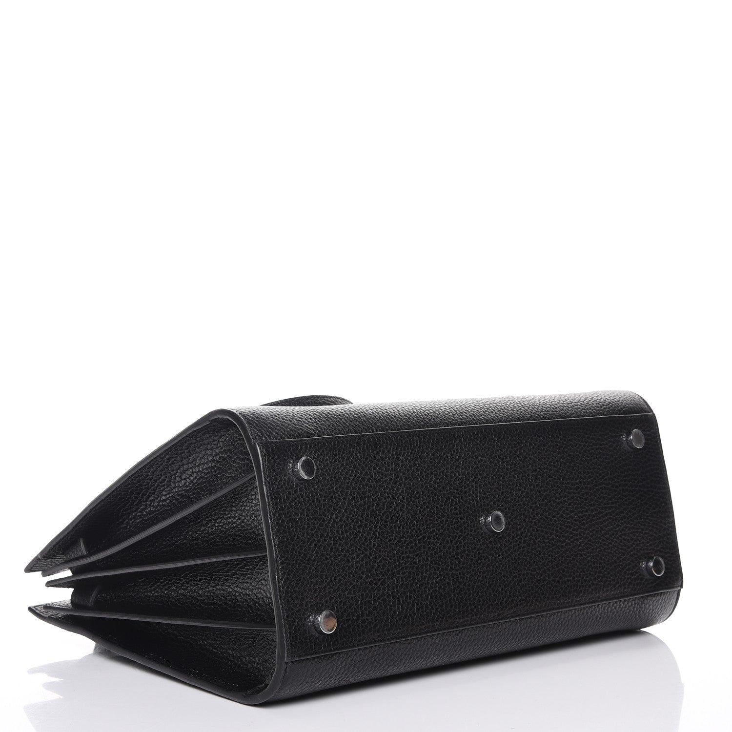 Saint Laurent Grained Calfskin Small Sac De Jour Black 5 of 8