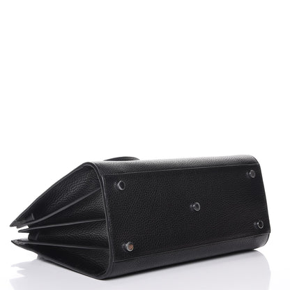Saint Laurent Grained Calfskin Small Sac De Jour Black 5 of 8