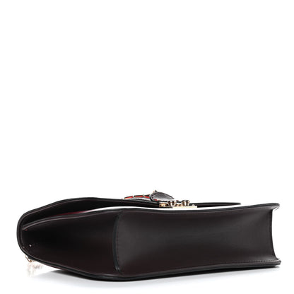 Valentino Garavani Vitello Medium Glam Lock Rockstud Flap Rubin Water Rose Marine 3 of 8
