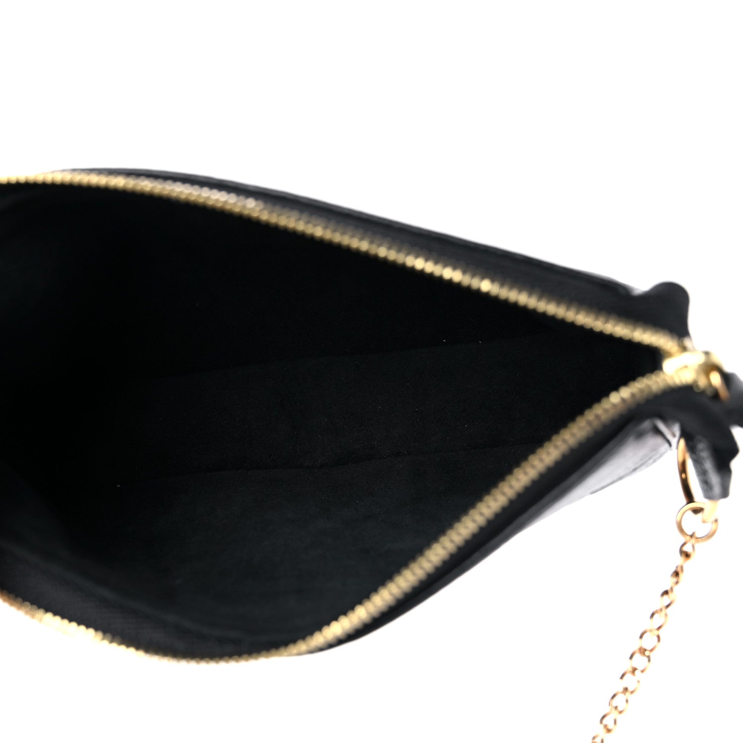 Louis Vuitton Empreinte Monogram Giant Mini Pochette Accessories Black 5 of 8