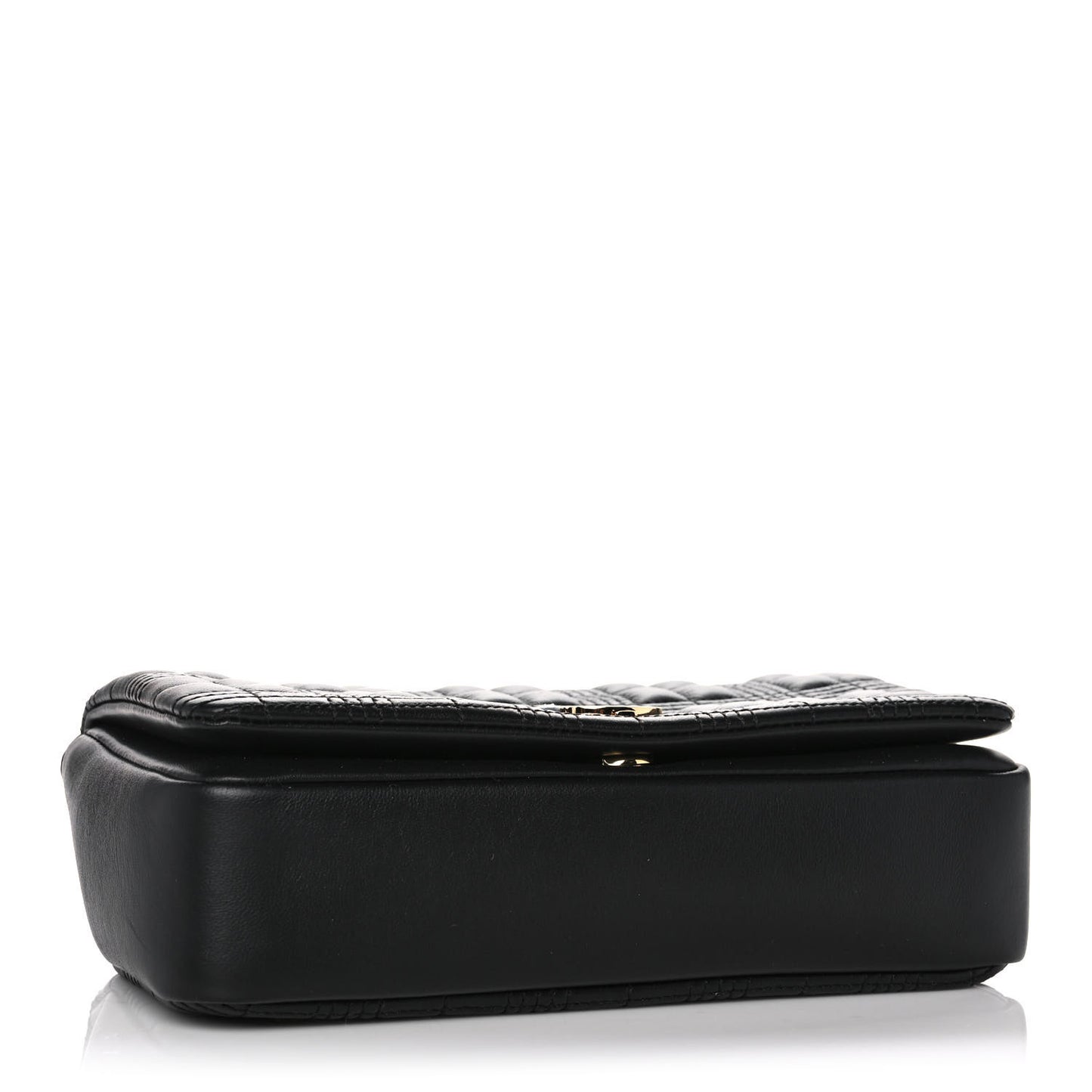 Lambskin Quilted Small Lola Bag Black