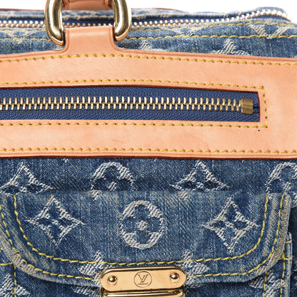 Louis Vuitton Monogram Denim Neo Speedy Blue 15 of 18