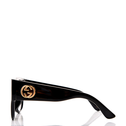 Gucci Acetate Square Frame Sunglasses GG0142SA Black 3 of 8