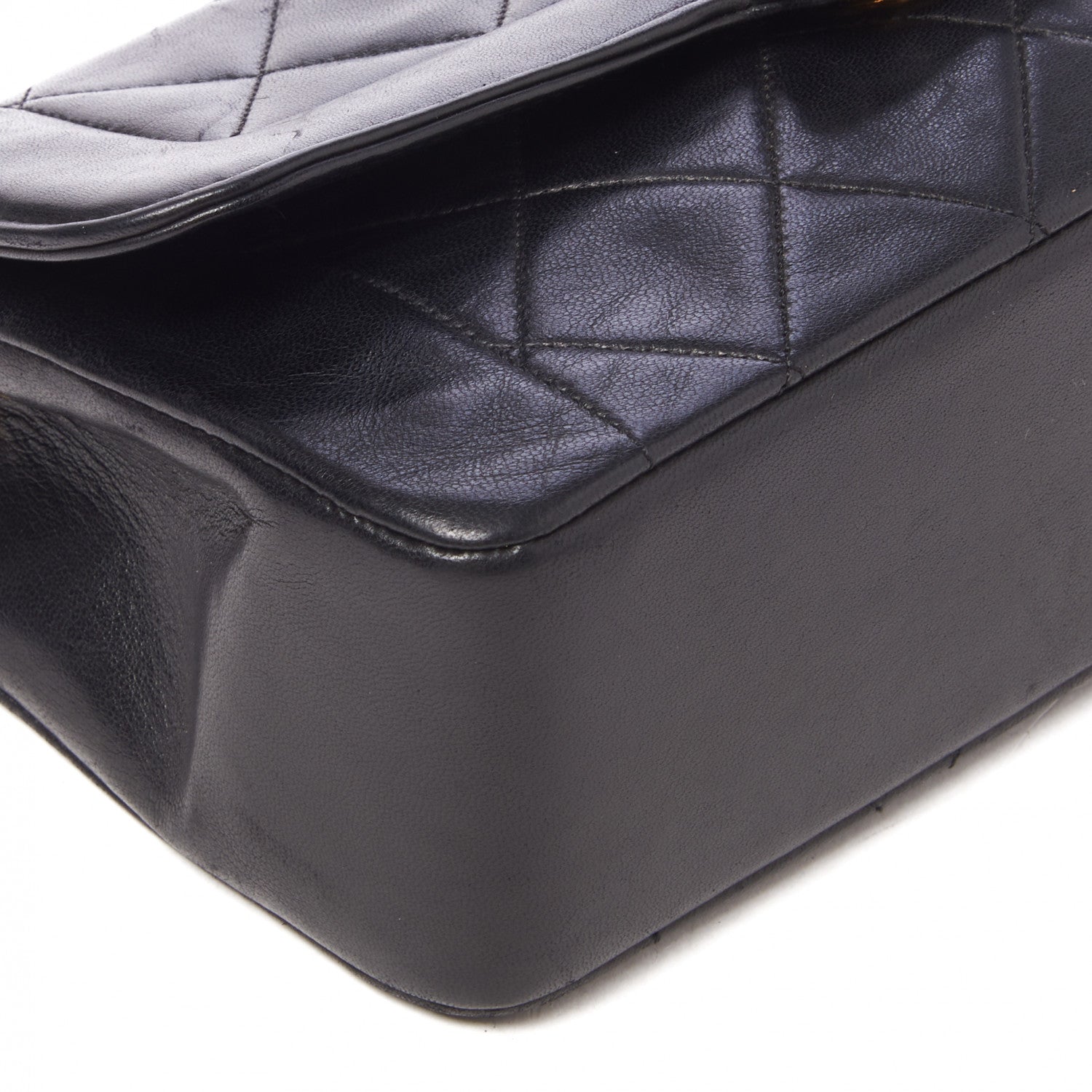 Chanel Lambskin Quilted Small Single Flap Black 5 of 9