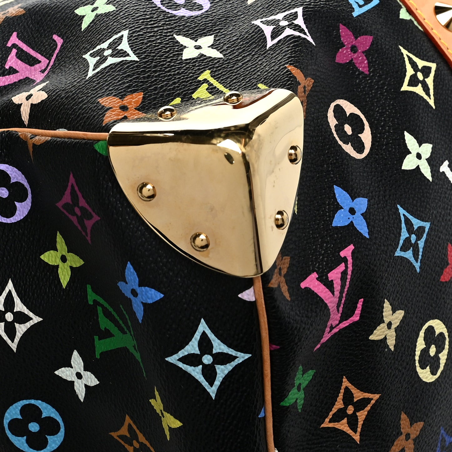 Monogram Multicolor Keepall 45 Black