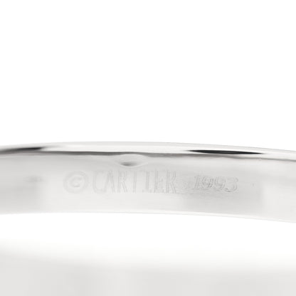 Cartier 18K White Gold LOVE Bracelet 16 4 of 5