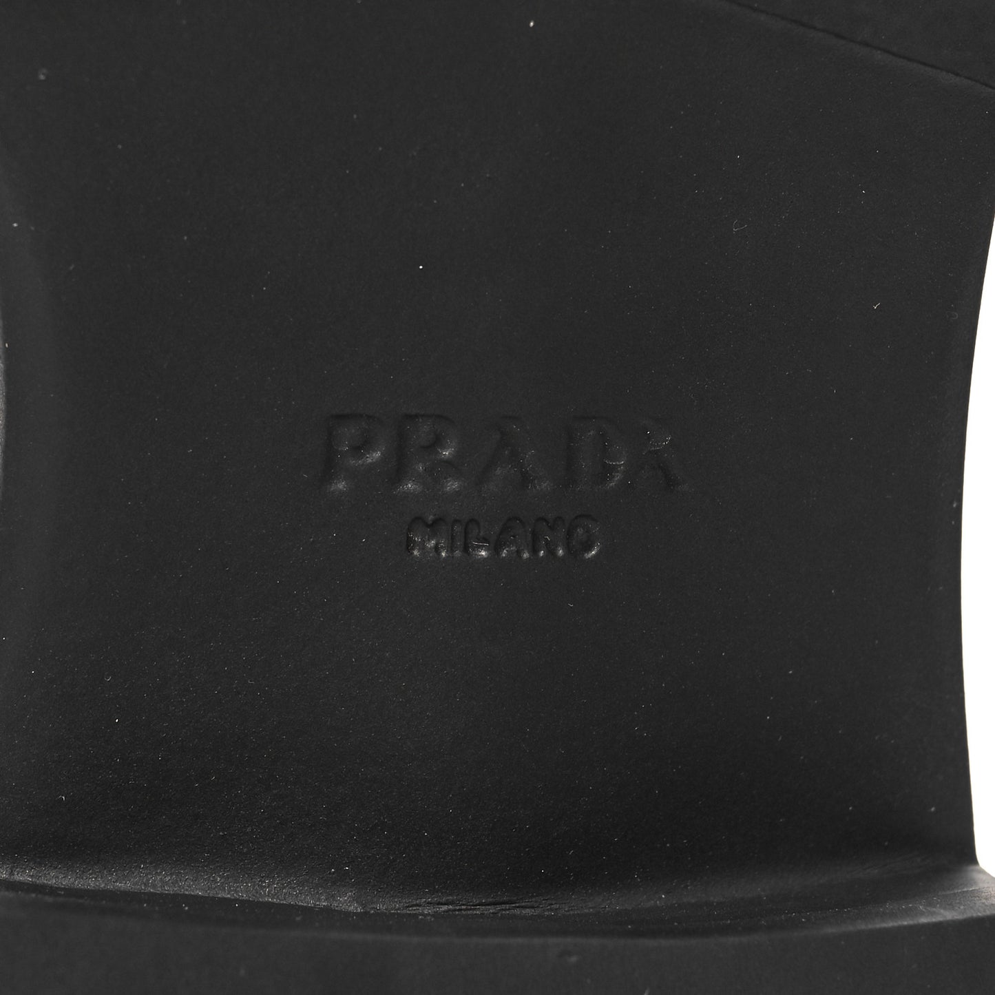 Spazzolato Metal Triangle Logo 50mm Loafers 38 Black