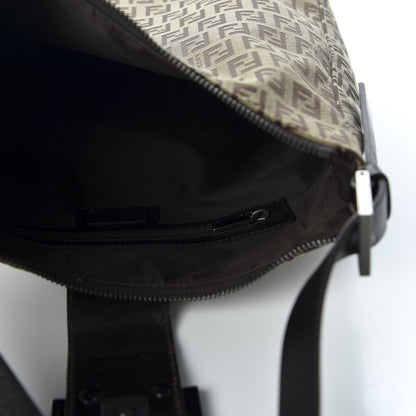 Fendi Zucchino Shoulder Bag Tobacco 4 of 8