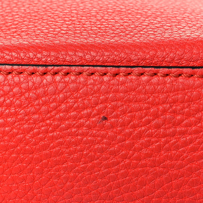 Fendi Cuoio Romano Selleria Large Baguette Papavero 10 of 13