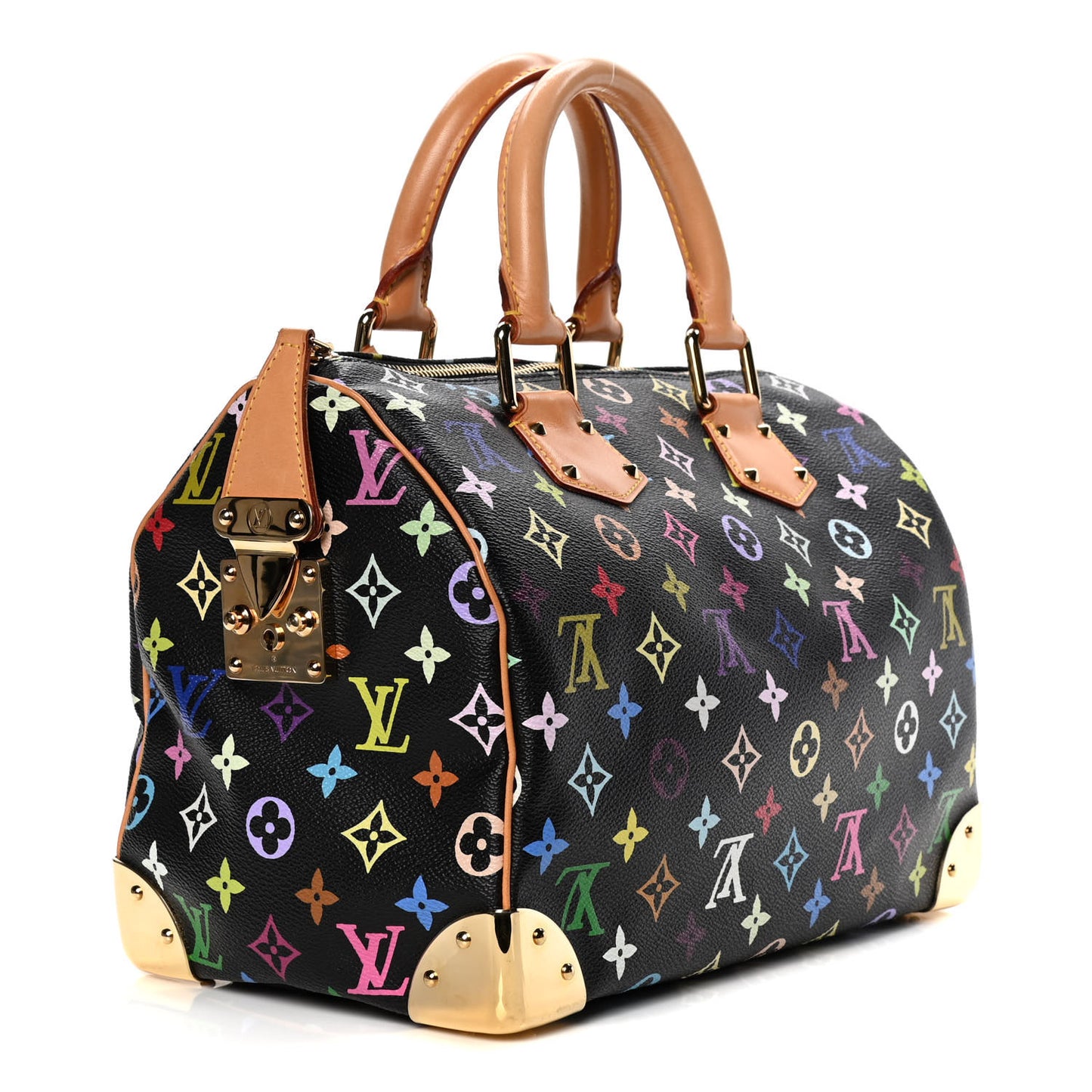 Monogram Multicolor Speedy 30 Black