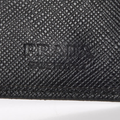 Prada Saffiano 6 Key Holder Black 6 of 10