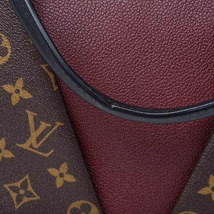 Louis Vuitton Monogram V Tote MM Bordeaux 9 of 12