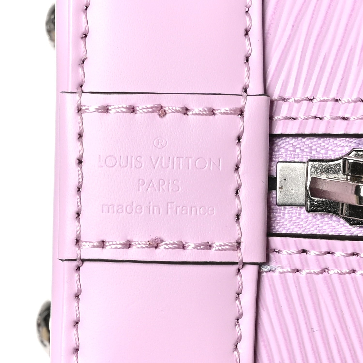 Louis Vuitton Epi Jacquard Alma BB Light Pink 6 of 9