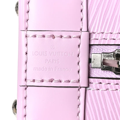 Louis Vuitton Epi Jacquard Alma BB Light Pink 6 of 9