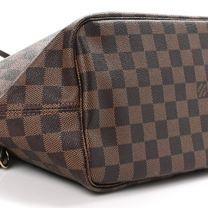 Louis Vuitton Damier Ebene Neo Neverfull MM Rose Ballerine 9 of 10