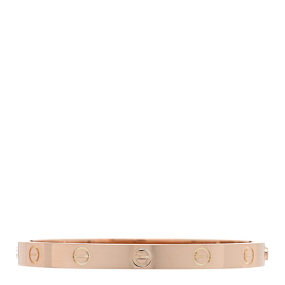 Cartier 18K Pink Gold LOVE Bracelet 17 1 of 7