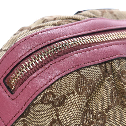 Gucci Monogram Medium Bamboo Cosmetic Case Vintage Rose 12 of 12