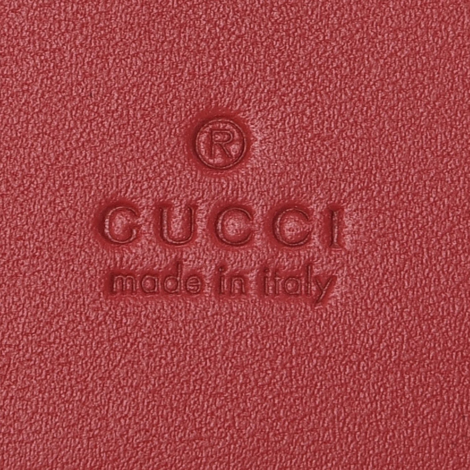 Gucci Soft GG Supreme Monogram Rainbow Embroidered Card Case Wallet 6 of 8