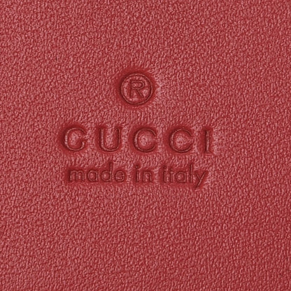 Gucci Soft GG Supreme Monogram Rainbow Embroidered Card Case Wallet 6 of 8